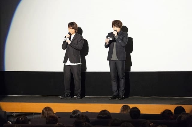 劇場アニメーション『K』EP6舞台挨拶に浪川大輔さん＆小野大輔さんが