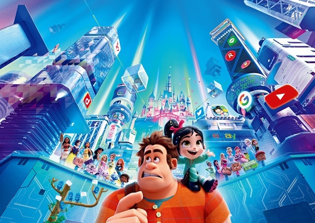 シュガー・ラッシュ：オンライン』ディズニープリンセスの共演シーンが