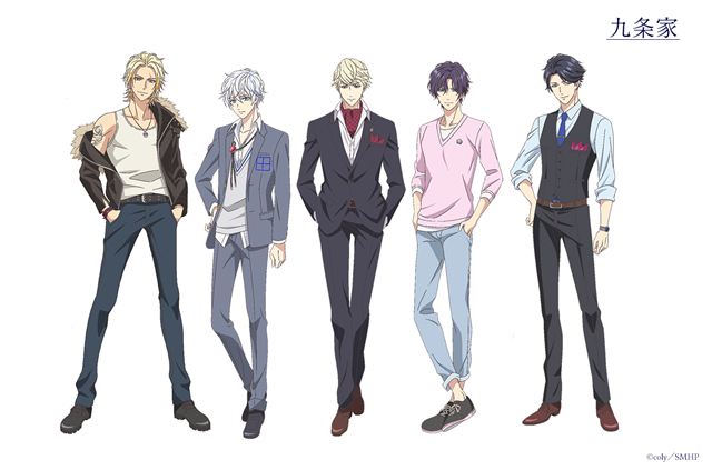 TVアニメ『スタンドマイヒーローズ』九条家キャラクター設定が解禁