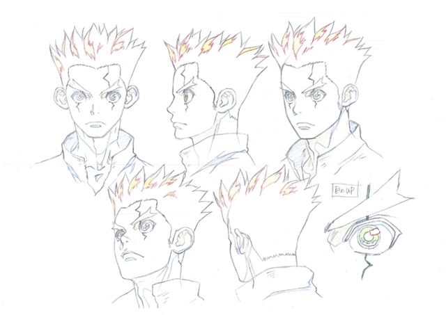 アニメ『Dr．STONE』千空らメインキャラクター4名の設定画が