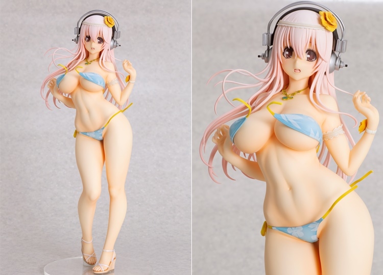 『すーぱーそに子』さまーばけーしょんver.のフィギュアが登場