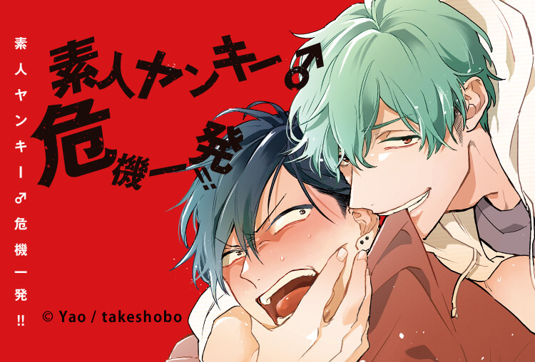アニメイト特典あり!BLCD『素人ヤンキー♂危機一発!!』 (出演声優:佐藤拓也、高橋広樹)が配信開始!