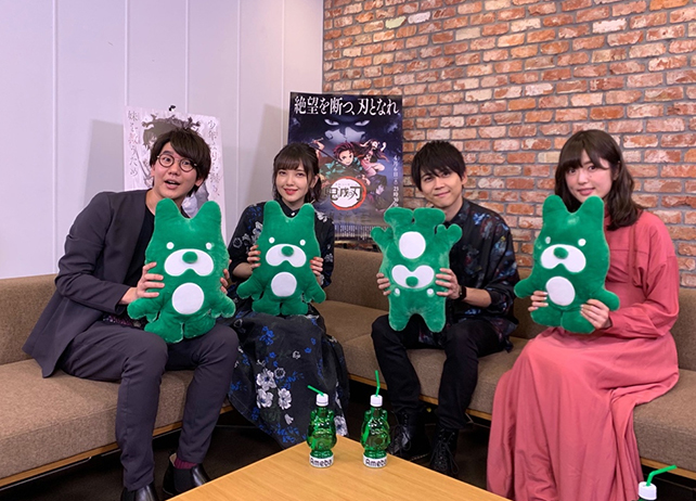 『鬼滅の刃』声優陣によるAbemaTV ワールドプレミア公式レポ