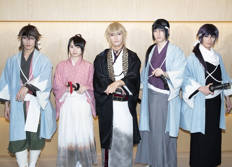 ミュージカル『薄桜鬼 志譚』会見キャストコメント&舞台写真が到着