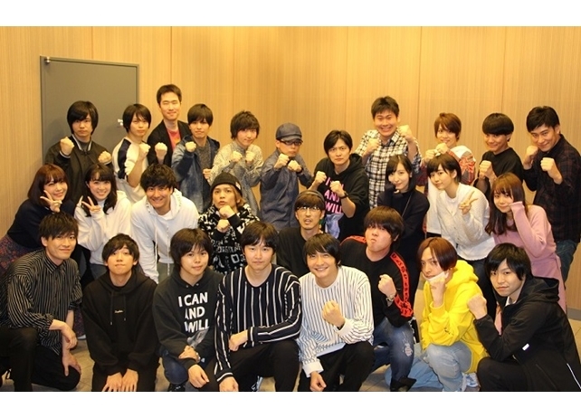 『ダイヤのA actⅡ』アフレコ現場より声優陣の集合写真が到着!