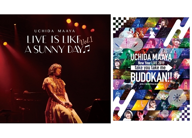 声優・内田真礼さんの武道館ライブBD&DVDジャケ写公開!