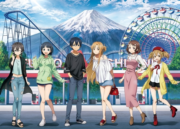 富士急ハイランドと『SAOアリシゼーション』のコラボイベントが4月27日スタート