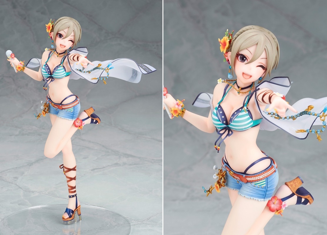 『アイドルマスター シンデレラガールズ』塩見周子“ブルー・ホライゾン”衣装でフィギュア化