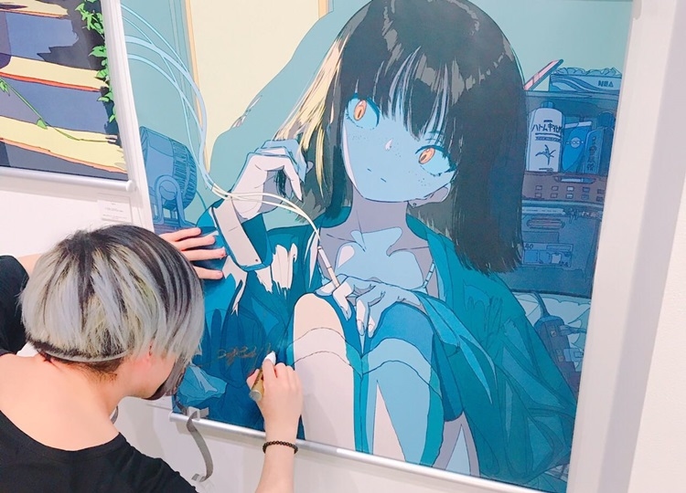 焦茶さん初個展「HELLO HELLO HELLO」開催レポート
