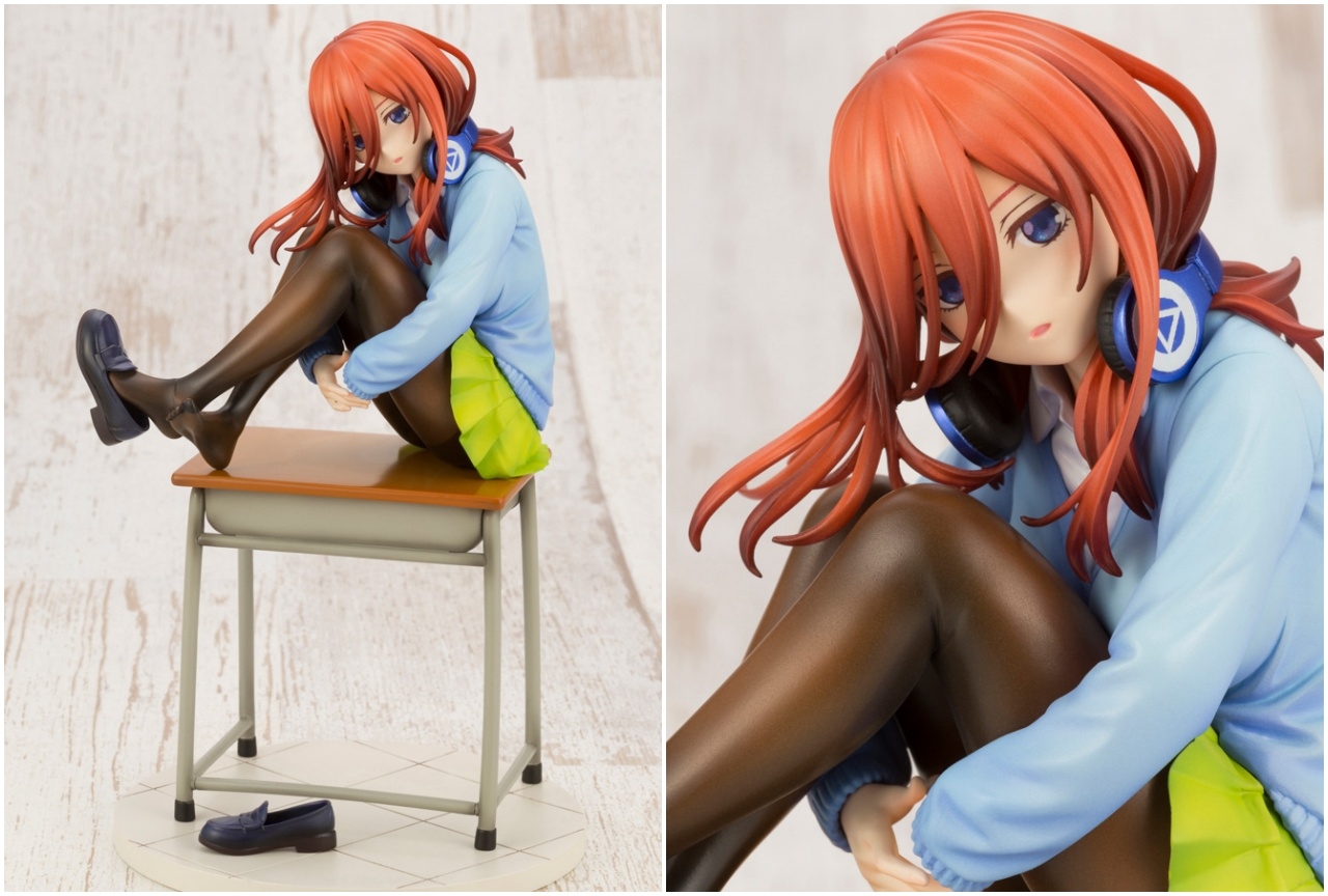 『五等分の花嫁』より三女・中野三玖の1/8フィギュアが登場!