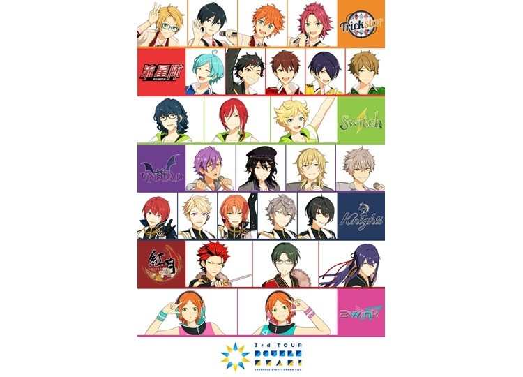『あんスタ』DREAM LIVE 3rdツアーBD&DVD3月14日発売