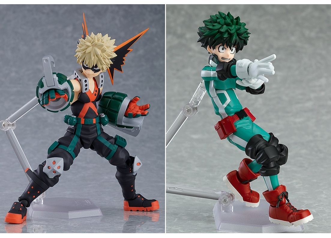 『僕のヒーローアカデミア(ヒロアカ)』爆豪勝己がfigmaで登場!緑谷出久の再販も