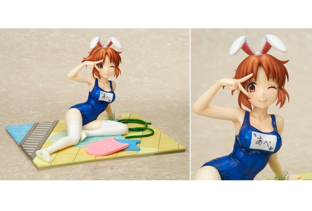 『アイドルマスター シンデレラガールズ』スク水姿の安部菜々がフィギュア化
