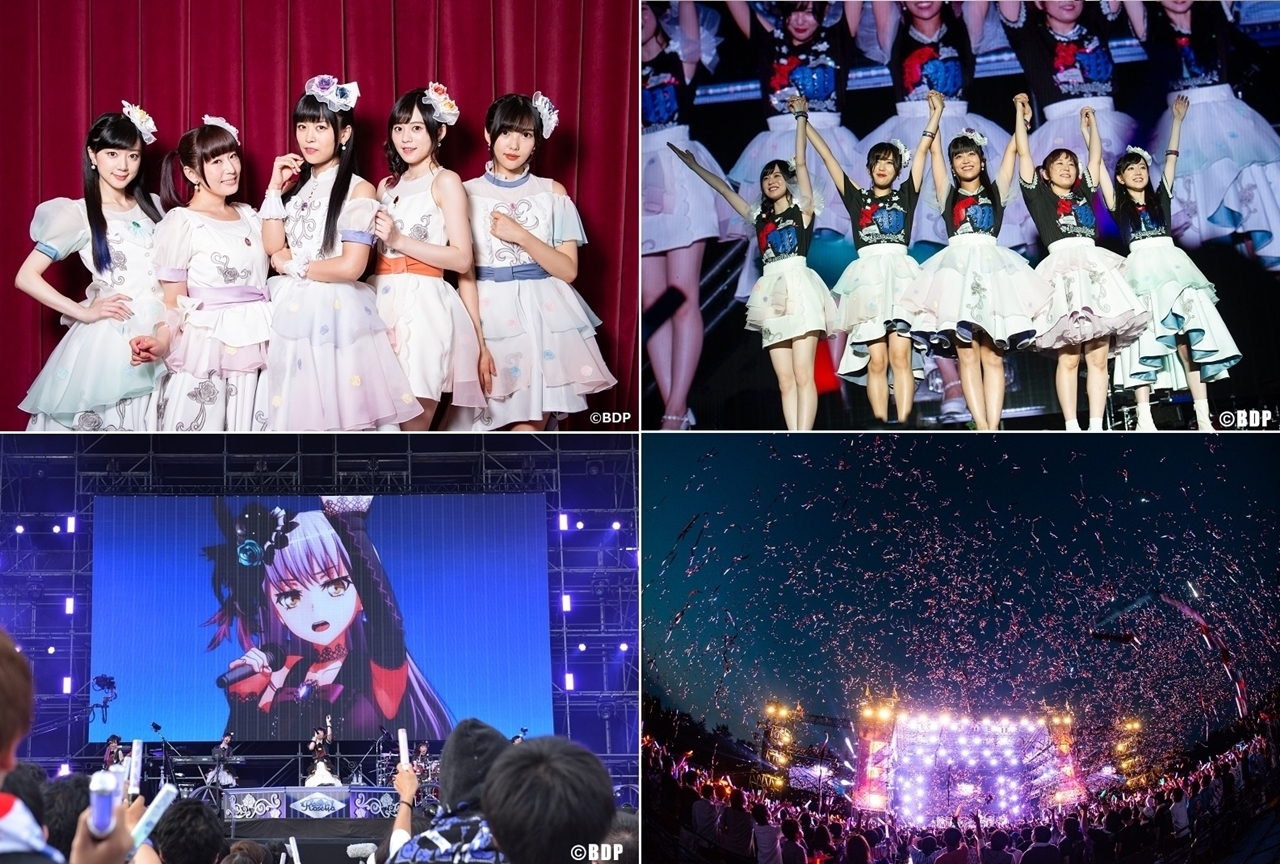 Roseliaの単独ライブ「Flamme」&「Wasser」のオフィシャルレポートが到着