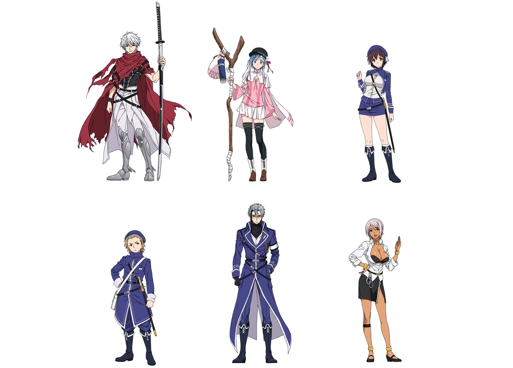 『プランダラ』追加声優4名発表!メインキャラの設定画も公開