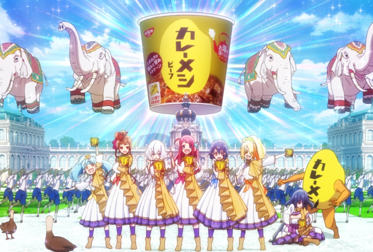 『ゾンビランドサガ』×「日清カレーメシ」コラボ動画がついに公開!
