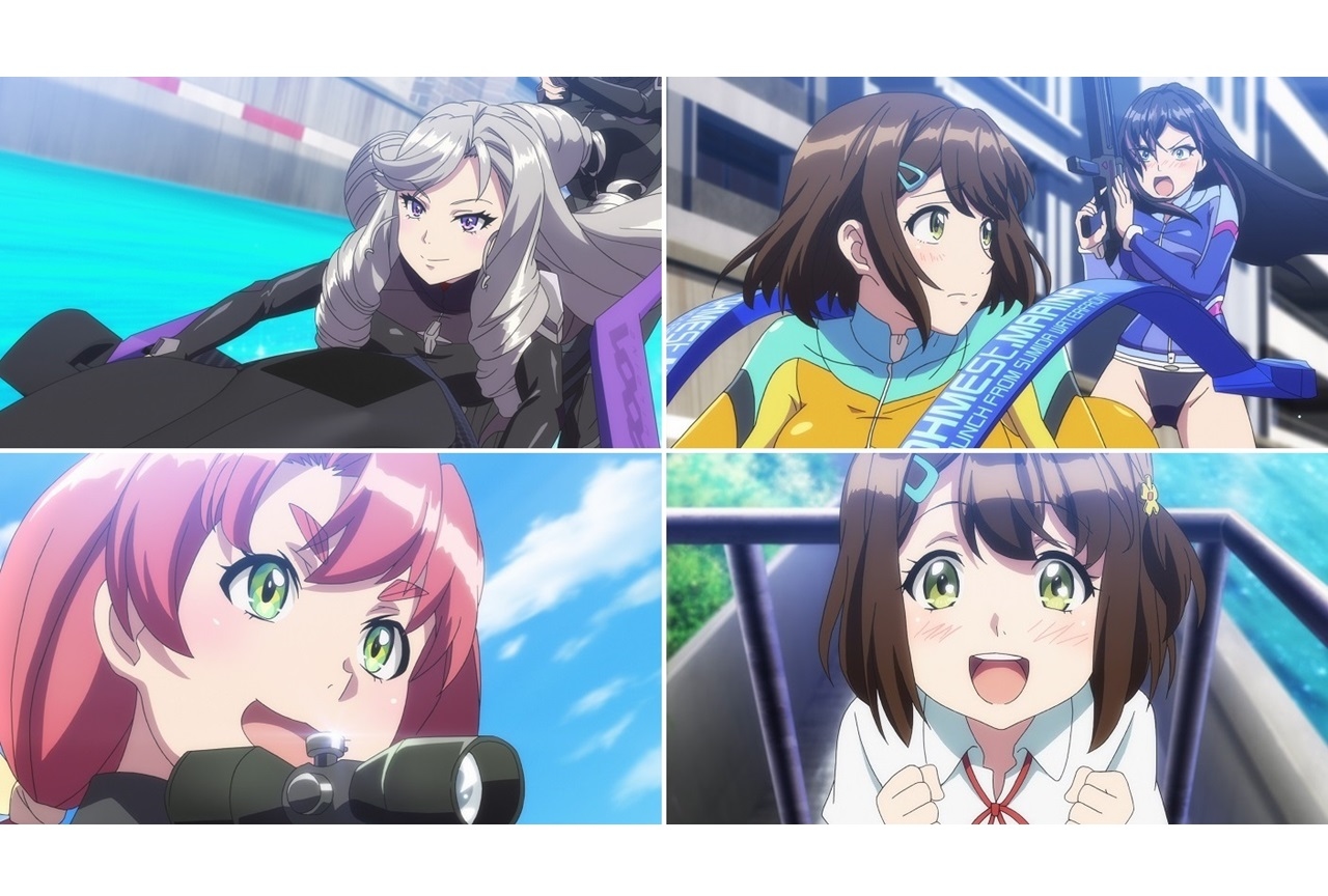 秋アニメ『神田川JET GIRLS』第2話あらすじ&場面カット