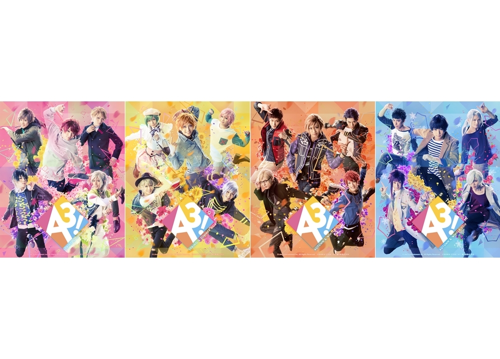 MANKAI STAGE『A3!』初の戯曲本2冊が同時発売決定!