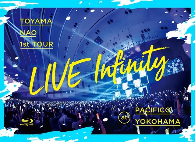 ▲「1st TOUR“LIVE Infinity”at パシフィコ横浜」Blu-rayパッケージ