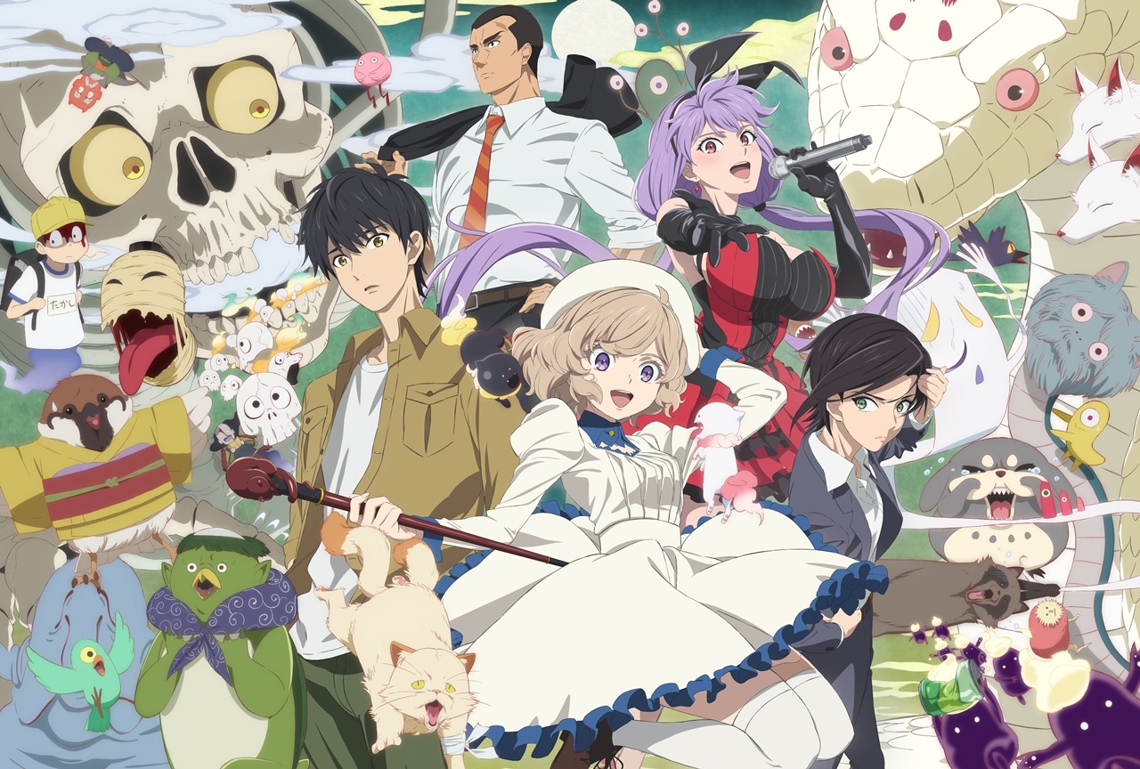 冬アニメ『虚構推理』第2弾キービジュ、放送日、追加声優などが公開