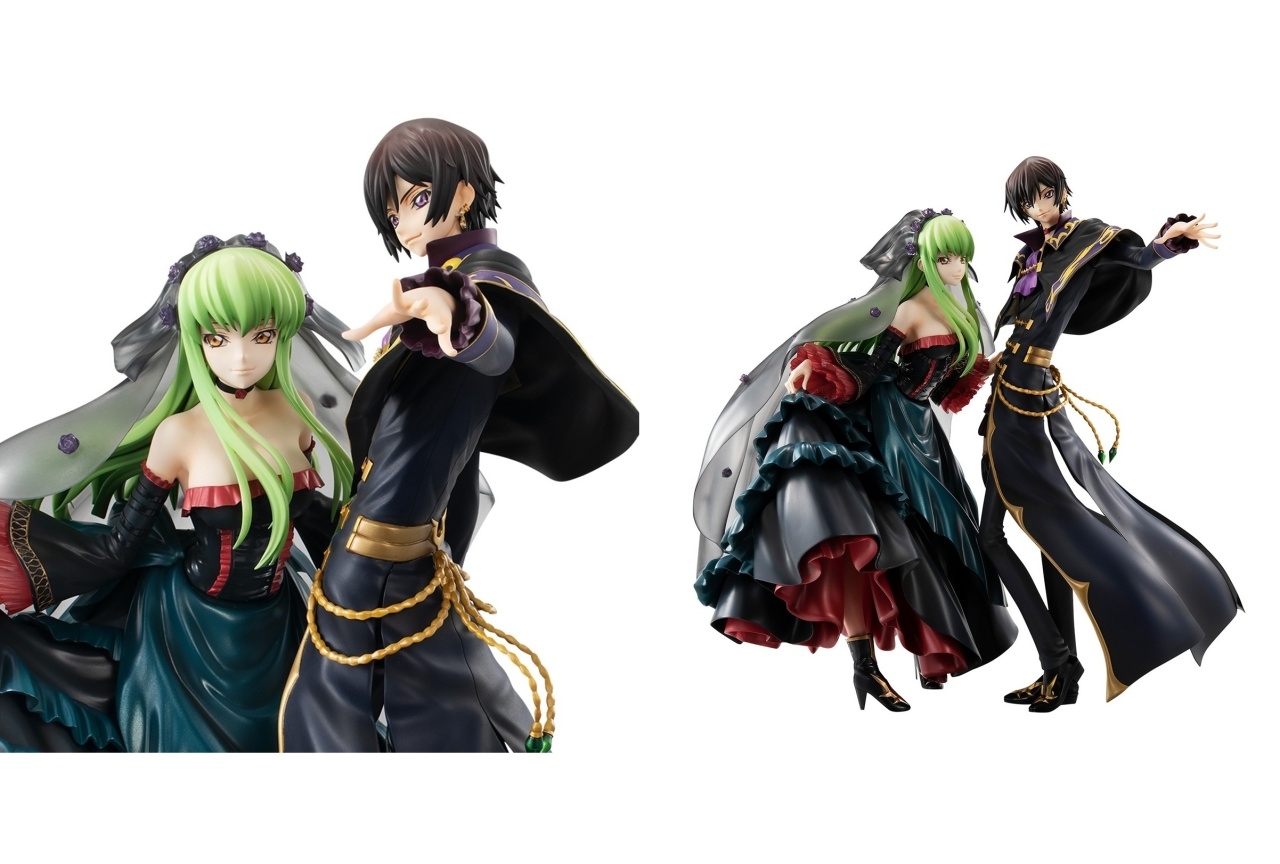 劇場版『コードギアス 復活のルルーシュ』L.L.&C.C.がフィギュアで登場