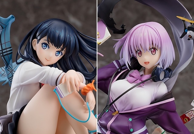 SSSS.GRIDMAN 宝多六花、新条アカネ 1/7 完成品フィギュア - コミック/アニメ