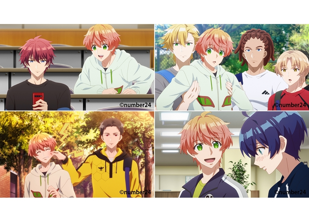 『number24』声優14名のコメ&第1話の先行カット解禁!