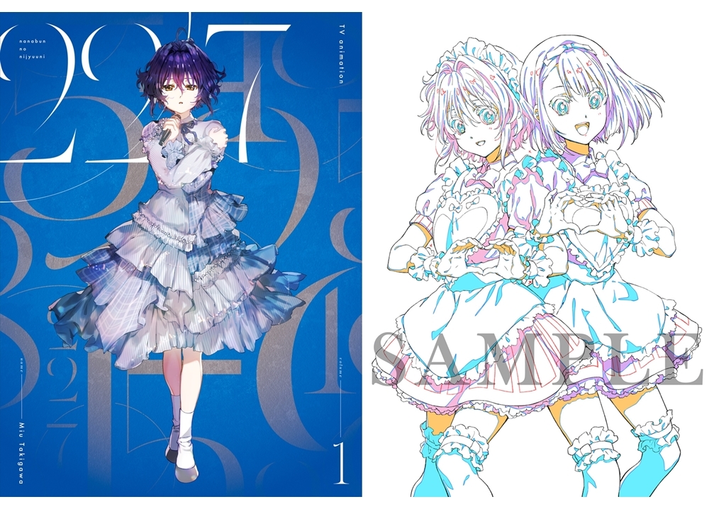 『22/7』BD&DVD第1巻ジャケットイラスト到着!