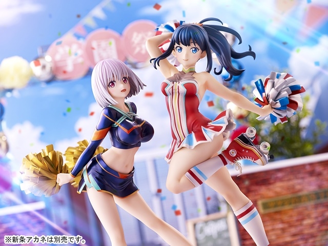 SSSS.GRIDMAN』宝多六花＆新条アカネがチアガール姿でフィギュア化