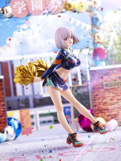 SSSS.GRIDMAN』宝多六花＆新条アカネがチアガール姿でフィギュア化