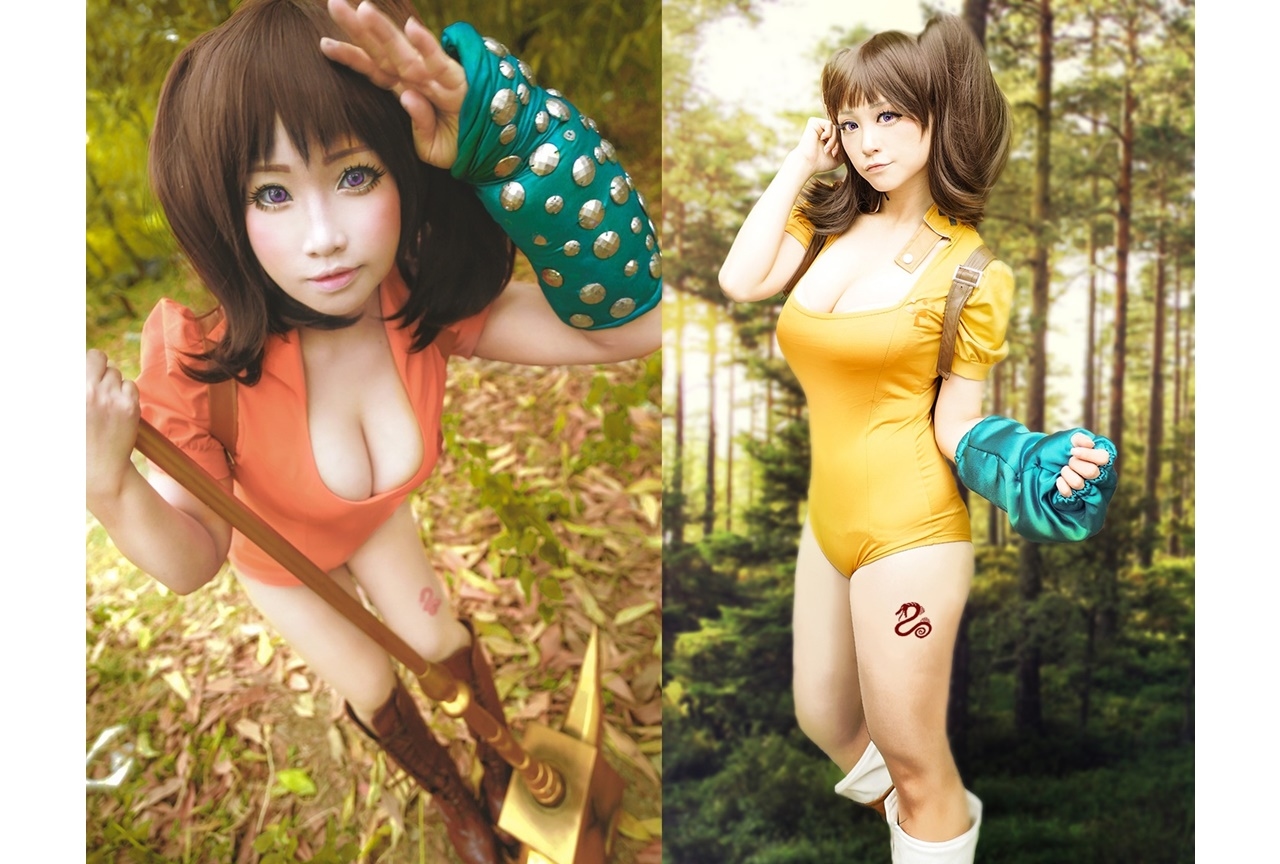 人気作品『七つの大罪』嫉妬の罪・ディアンヌのコスプレ特集