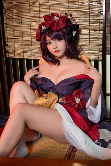 cosplay cantik fgo katsushika hokusai
