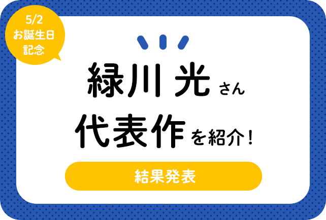 声優・緑川光さん、アニメキャラクター代表作まとめ(2020年版)
