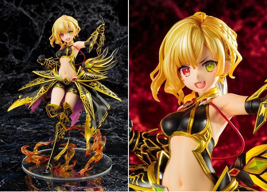 『白猫プロジェクト』「憤怒に燃える御子 シャルロット」フィギュアが再販
