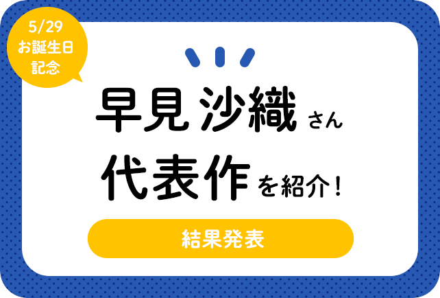 声優・早見沙織さん、アニメキャラクター代表作まとめ(2020年版)