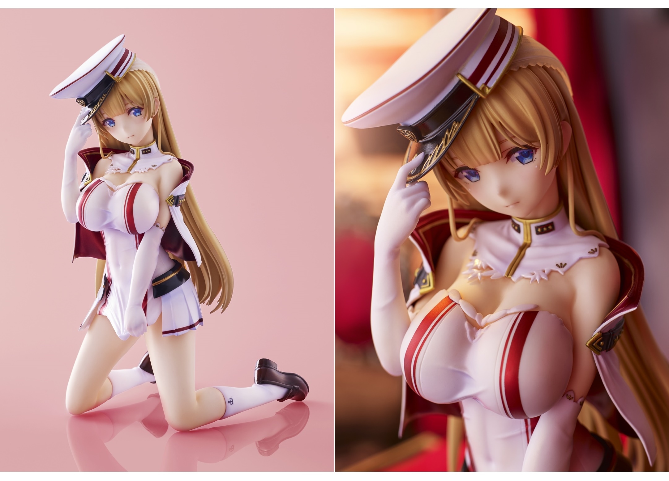 あかさあいオリジナルキャラクター「海軍ムスメ スカーレット」がフィギュア化