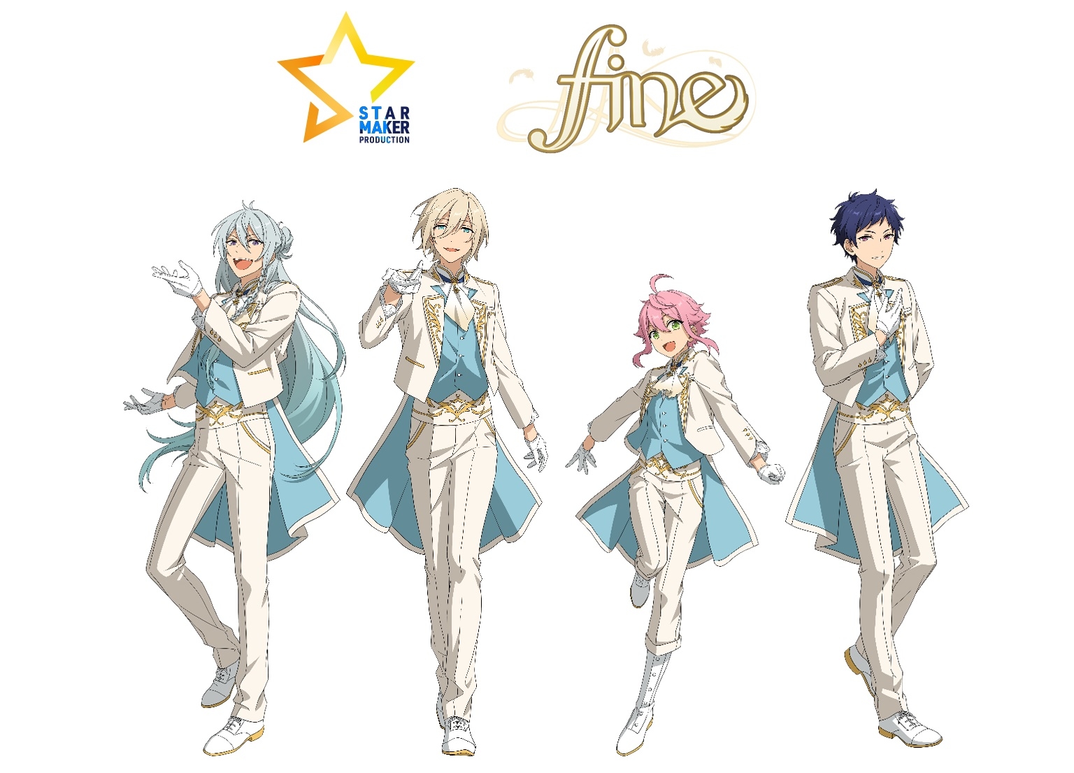 『あんさんぶるスターズ!!』アイドルソングCDシリーズ第2弾“fine”始動