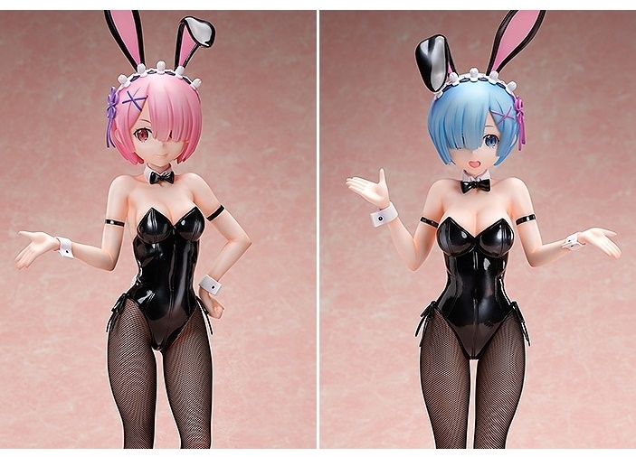『リゼロ』ラム&レムがバニー衣装でフィギュア化