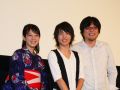 『サマーウォーズ』大ヒット御礼舞台挨拶に監督&神木&桜庭登場!