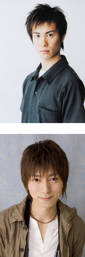 上から、井上和彦さん、遊佐浩二さん、鈴木達央さん、羽多野渉さん