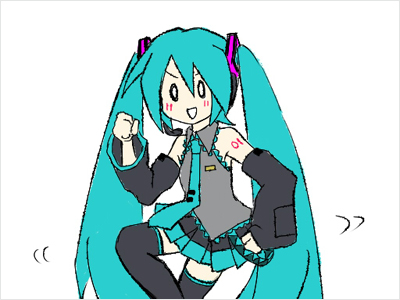 (C) Crypton Future Media，Inc. ALL RIGHTS RESERVED<br>VOCALOIDはヤマハ株式会社の登録商標です。