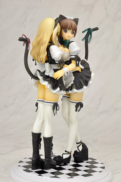 Tony×宮川武 ネコみみメイド (ブラックver.) 1/6 完成品フィギュア Tony×宮川武のスーパーコラボで猫耳美少女たちを立体化