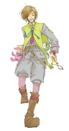 サリア・バーニィ（CV：浪川大輔）<br>(C)大石なつき／リンク 2009　原案・脚本：伊福部崇