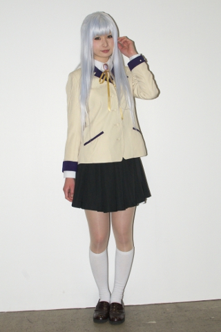 アニプレックスブース『Angel Beats！』“天使”制服