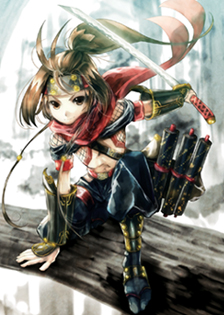 武将カード：風魔小太郎