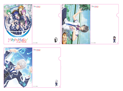 クリアファイル3枚セット