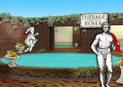 ローマ時代のお風呂を体験 テルマエ ロマエ風呂 登場 アニメイトタイムズ