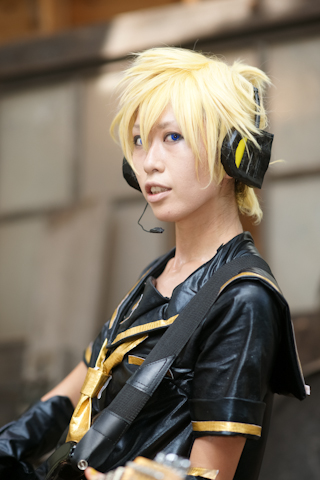 CN：弌さん<br>キャラクター：鏡音レン（VOCALOID・マイゴッドP）<br>「リンと一緒の生成で統一感を出しました。ボロボロですが…。」