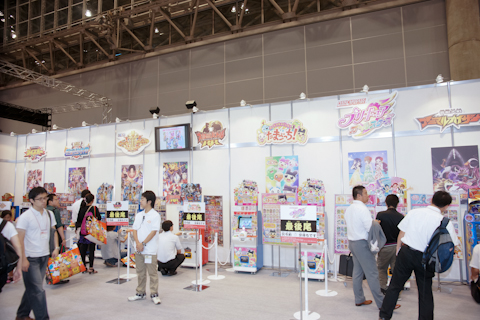 バンダイナムコブースは『プリキュア』などキッズ向けも充実！