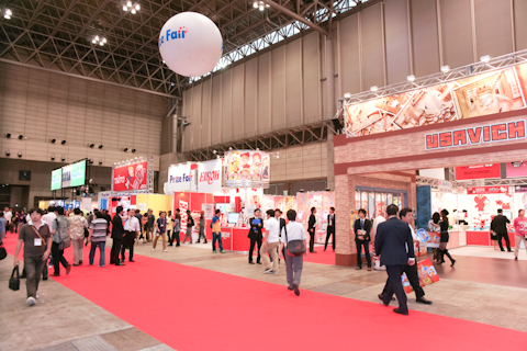 プライズフェアでは今冬登場する最新プライズを見ることができる